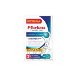 Plackers Flosser Twin Line Refill Pack 144Pk/Bx