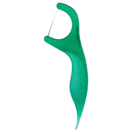 GUM Flosser Professional Clean Curvy Fresh Mint Green 3/Package Ptnt Pk 48Pk/Bx