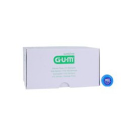 GUM Eez-Thru Waxed Teflon Floss 4 Yards Unflavored 144/Bx