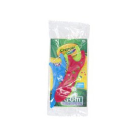 GUM Crayola Flosser Kids Grape Assorted 48Pk/Bx