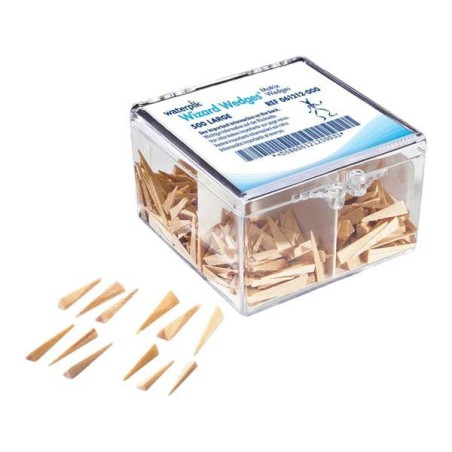 Waterpik Wizard WedgesÂ® Anatomical Matrix Wedges Assorted Package 100/Bx