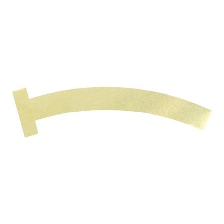 Curved T-Bands 0.002 in Large 100/Pk