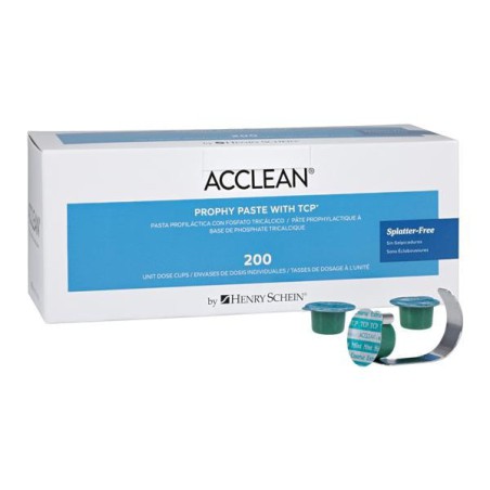 Acclean with TCP Prophy Paste X-Coarse Mint 200/Bx