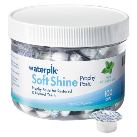 WaterpikÂ® Soft ShineÂ® Cosmetic Prophy Paste UF Mnt Without Fluoride 100/Jr