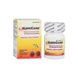 HurriCaine Topical Anesthetic Gel Cherry 1oz/Jr