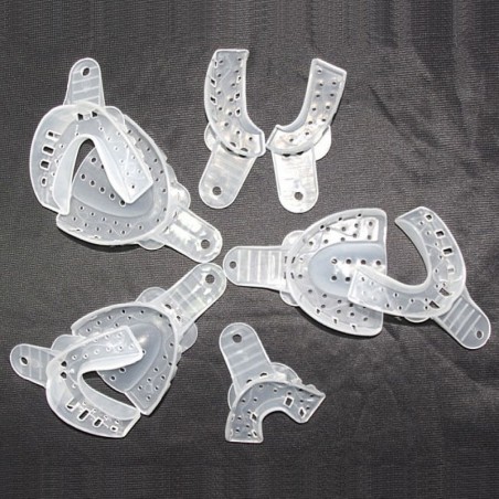 Autoclavable Impression Plastic Tray, Set/9