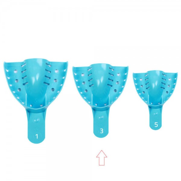 Disposable Impression Trays, Medium Upper No. 4, PK/10