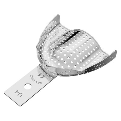 S.S. Perforated Impression Tray Edentulous M Upper