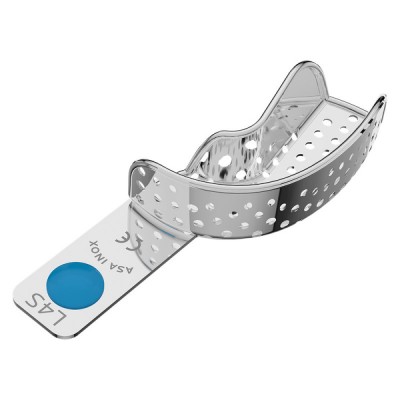 S.S. Perforated Impression Tray Partial L4S