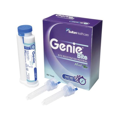 Genie Bite Bite Registration 50 mL Fast Set (90 Seconds) Mint Crtrdg Pkg 2/Pk