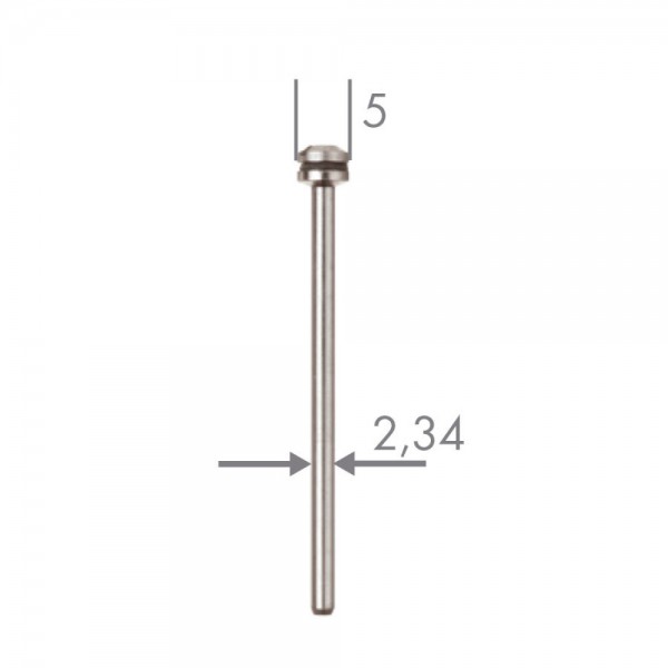 Screw Mandrel with Fits Hole, HP Shank