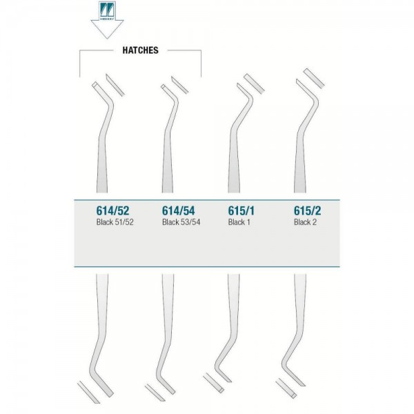Enamel Instrument Black 51/52