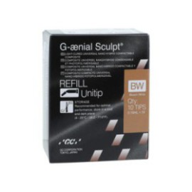 G-aenial Sculpt Universal Composite BW (Bleach White) Unitip Refill 10/Pk