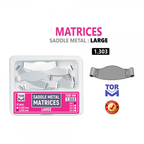 Saddle Metal Matrices, Large, Standard