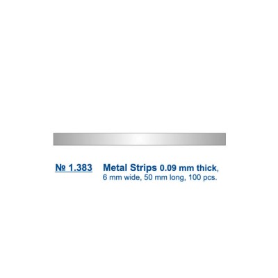 Stripper Metal Protective Strips, 0.09mm Thickness