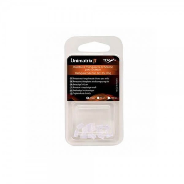 Unimatrix R Triangular Silicone Tips 50 Pcs