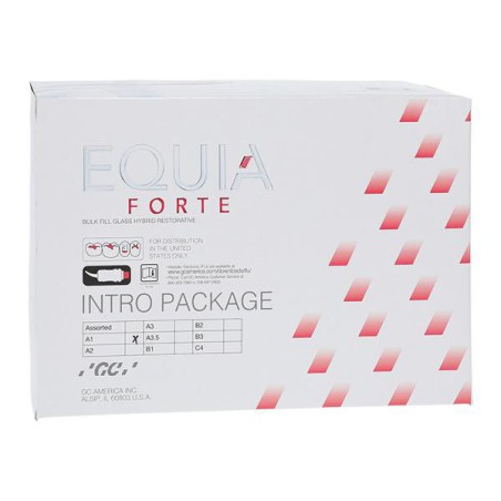 EQUIA Forte Glass Ionomer Capsule A1 Introductory Kit Ea