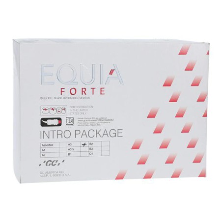 EQUIA Forte Glass Ionomer Capsule A3 Introductory Kit Ea