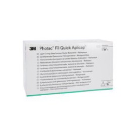 3M Photac Fil Quick Glass Ionomer Aplicap Capsule A2 Shade Refill 50/Bx