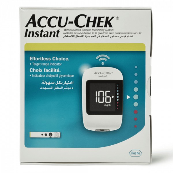 Wireless ACCU-CHEK Instant Blood Glucose Meter