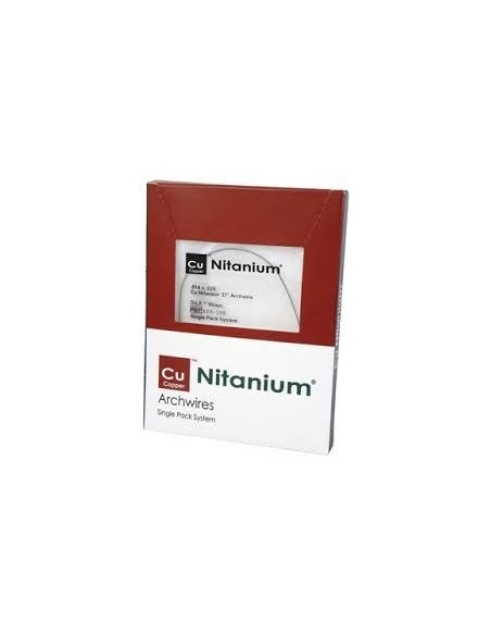 Nitanium®  Archwires Round (10 per package)