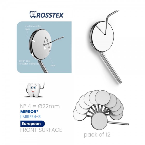 Dental Mirror No. 5, Front Surface, Single Side