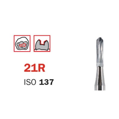 Carbide Bur, RA 010, Torpedo ISO No. 137