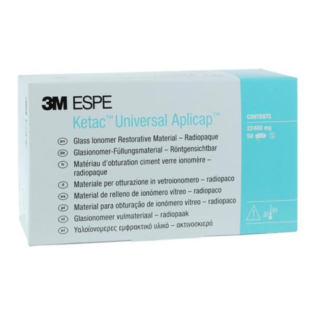 3M Ketac Universal Aplicap Glass Ionomer Composite Restorative A1 Refill 50/Pk