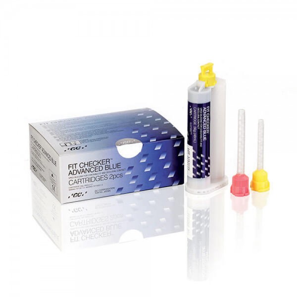 GC FIT CHECKER ADVANCED BLUE, 56g Cartridge, Blue, PK/2
