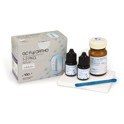 GC Fuji ORTHO, P/L Intro Package, 1-2 Pack, Powder 40g + 2 x Liquid 6.8ml