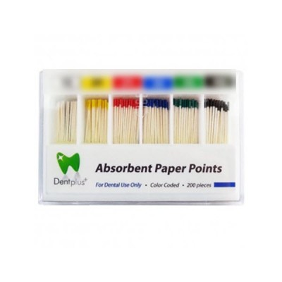 Dentplus Absorbent Paper Points, No. 35, PK/200