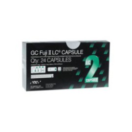 GC Fuji II LC Glass Ionomer Capsule Light Assorted Refill Package 24/Bx