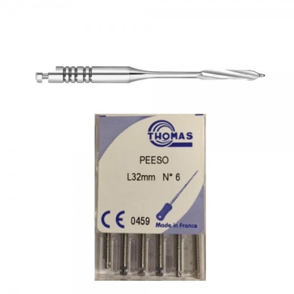 Thomas Peeso Drill 28mm No. 1 Stainless Steel