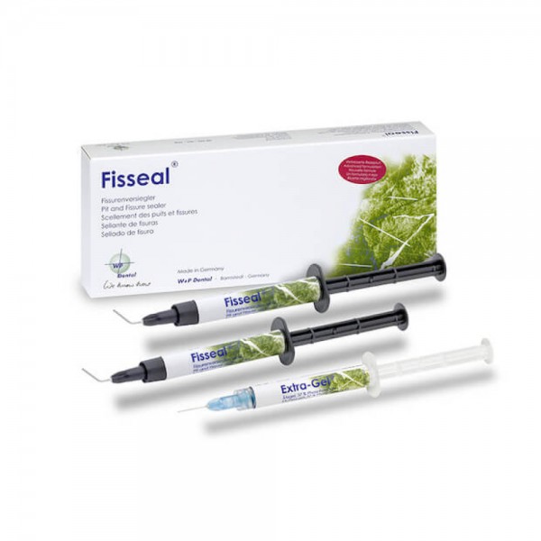 Fisseal, LC Fissure Sealant, White, with Fluoride