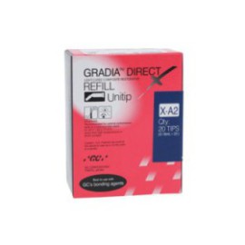 Gradia Direct X Universal Composite A2 Unitip Refill 20/Bx