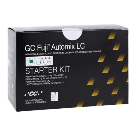 GC Fuji Automix LC Glass Ionomer Cartridge A1 Starter Kit Ea