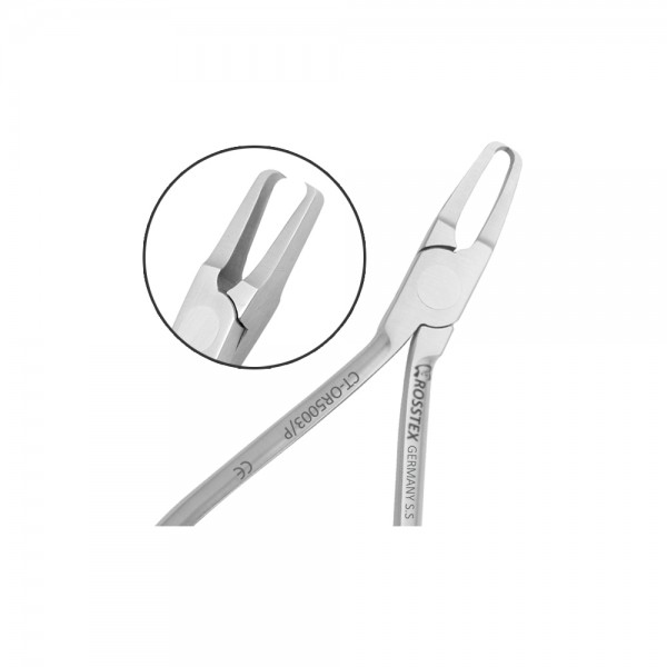 Orthodontic Pliers Bracket Removing, Straight, 12.5 cm