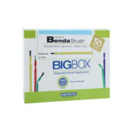 Benda Brush Bendable Brushes Yellow Regular Point 576/Bx