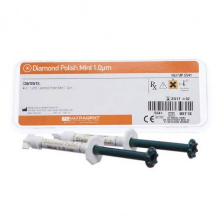 Diamond Polish Paste, Mint Flavor, 1.0 micron, Refill