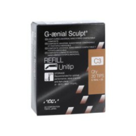 G-aenial Sculpt Universal Composite C3 Unitip Refill 20/Pk