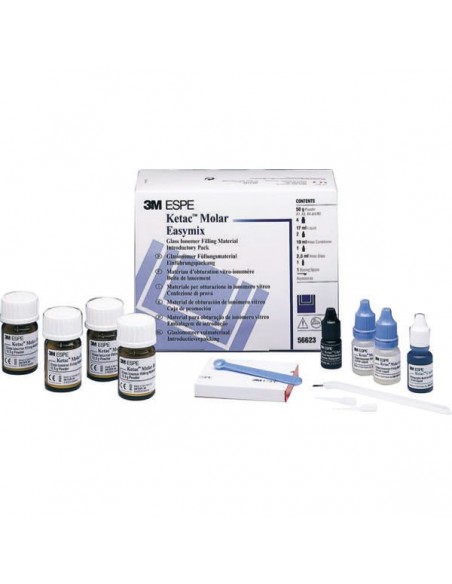 3M KETAC MOLAR EASYMIX STARTER PACK - NEW vial colour