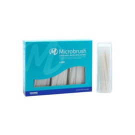 Microbrush Plus Bendable Micro Applicator White 400/Pk