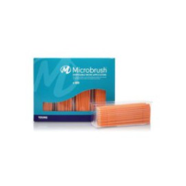 Microbrush Plus Bendable Micro Applicator Orange 400/Pk