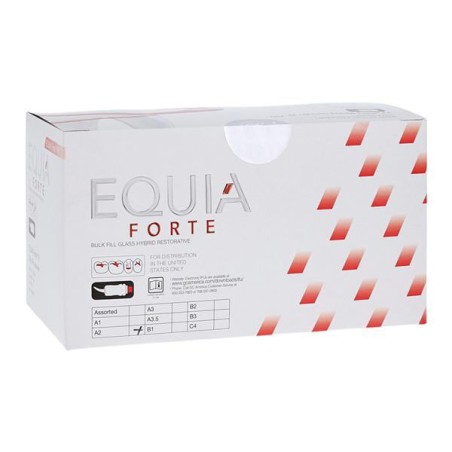 EQUIA Forte Fil Glass Ionomer Capsule A2 Refill 48/Bx