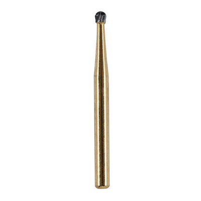 Finishing Carbide Bur, FG 014, Round, 12 Flutes ISO No. 001
