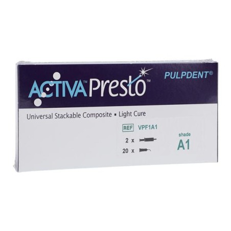 ACTIVA Presto BioACTIVE Universal Composite A1 1.2 mL Light Cure Kit