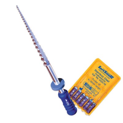 SafeSiders Stainless Steel Refill 25mm (Blue) No. 30