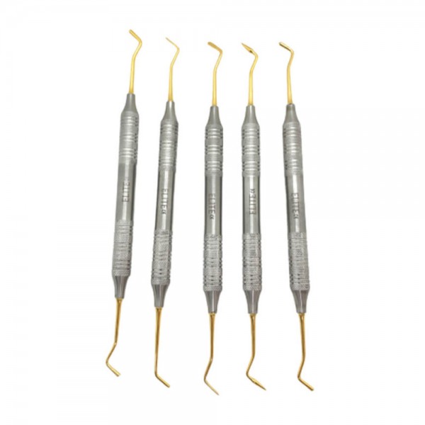 Gold Composite Filling Instruments X5 Set