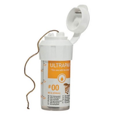 Ultrapak, 100% Cotton Knitted Retraction Cord, Size No. 00