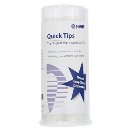 Quick-Tips Flexible Micro Applicator White 100/Bx